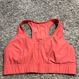 Fabletics Coral Crush Sports Bra Medium Impact